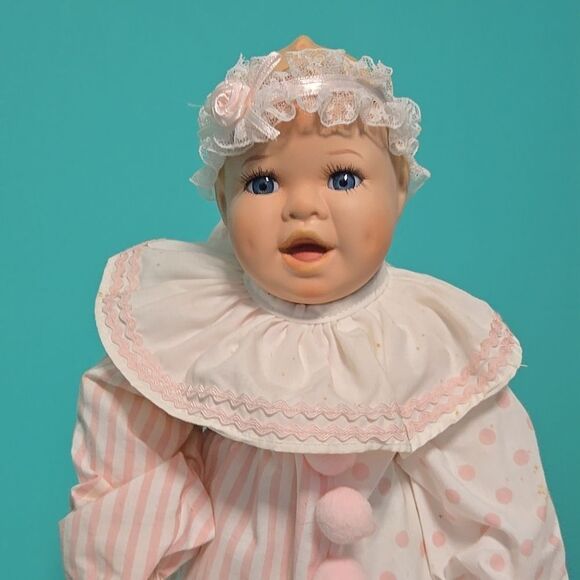 Vintage Seymour Mann Happy  Baby Boy Girl Lifelike Porcelain Doll Lot - Picture 7 of 12